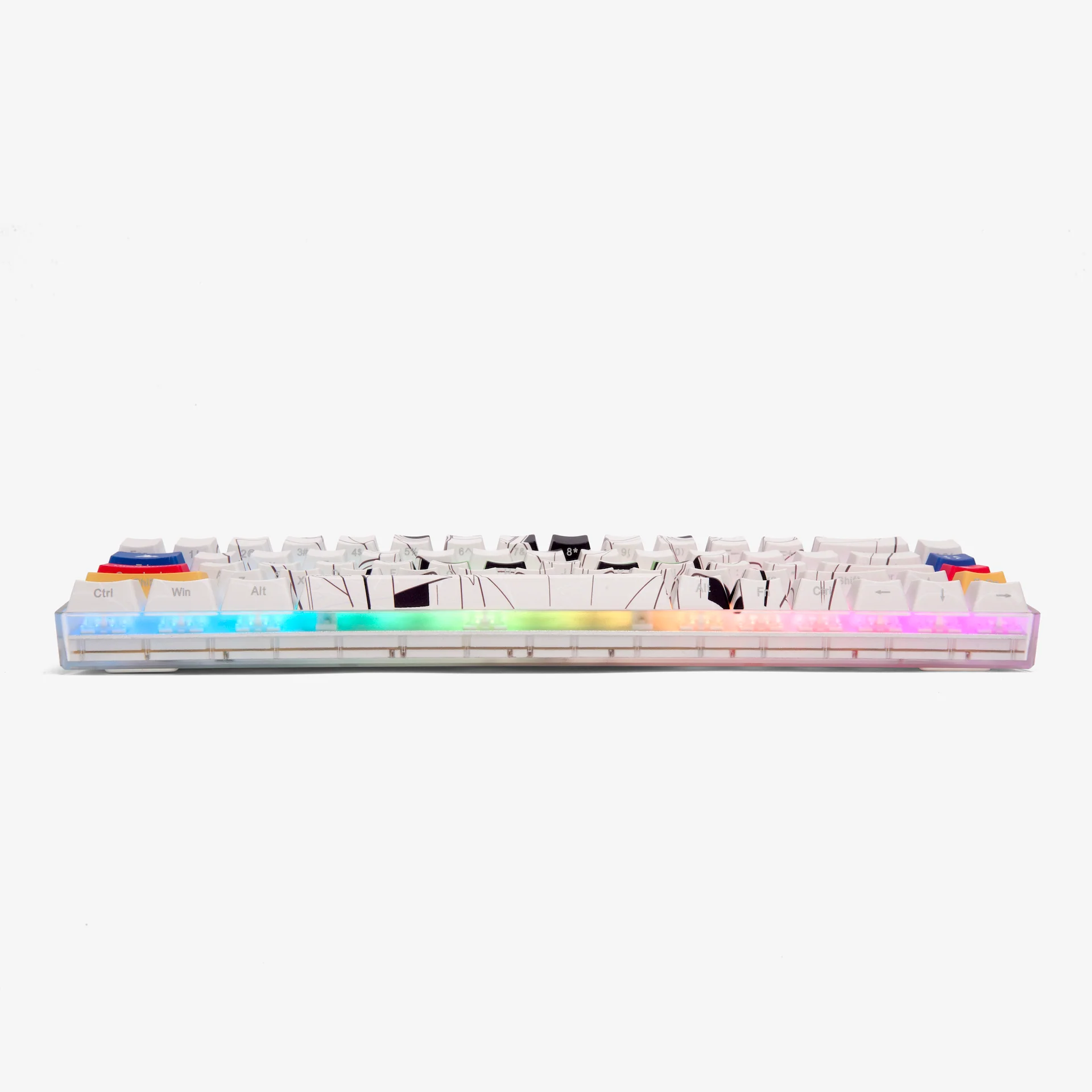 Gundam Basecamp 65 Keyboard - Admiral (White) - Image 6